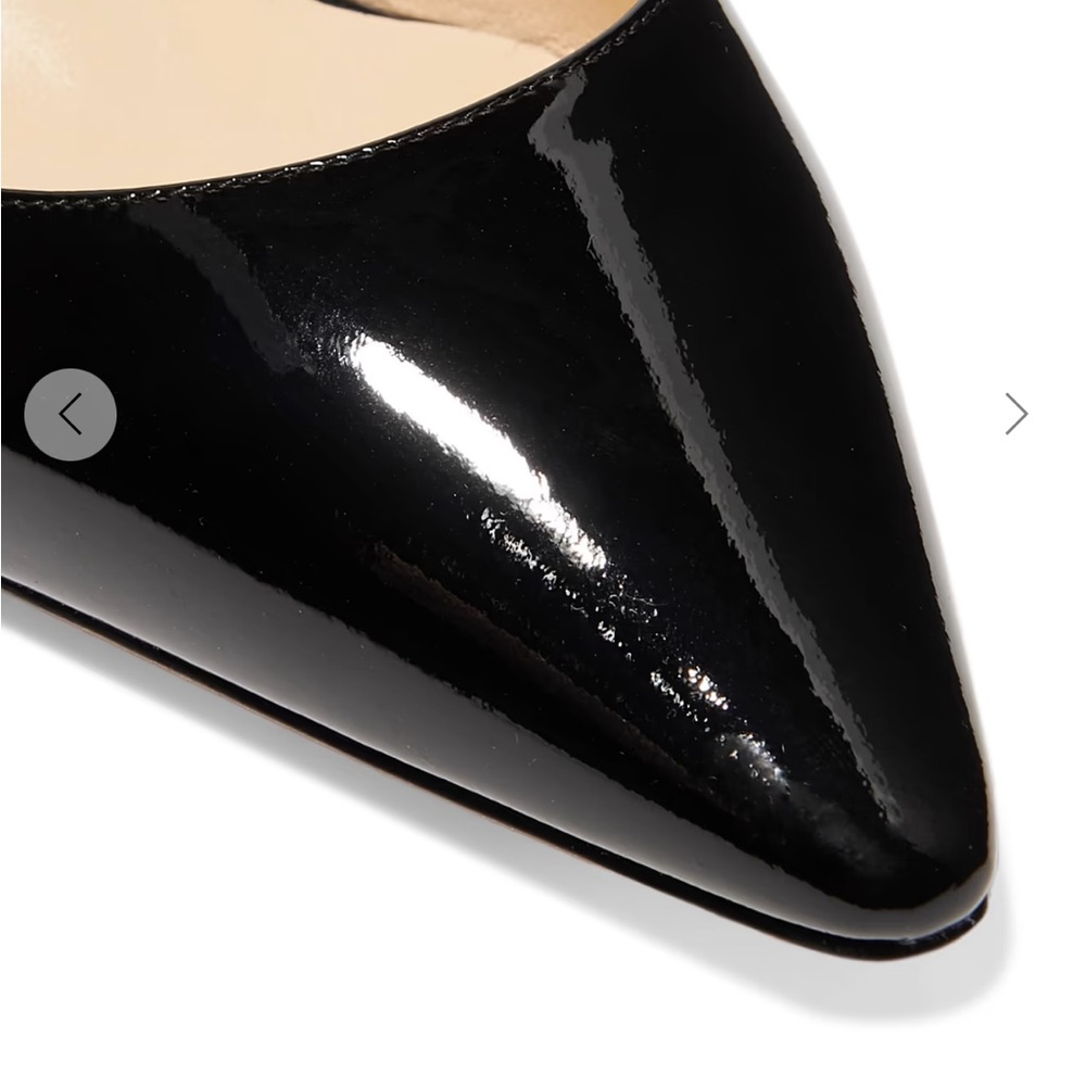 JIMMY CHOO Black Patent-Leather Heels - Picture 3 of 9